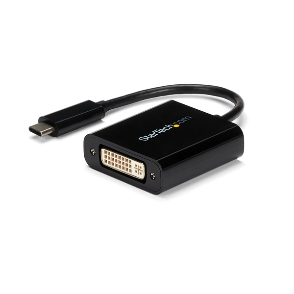 Startech.Com USB Type-C to DVI adapter - USB-C to Video Converter - Black CDP2DVI